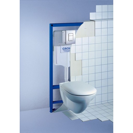 Инсталляция для подвесного унитаза GROHE Rapid SL с кнопкой 38772001